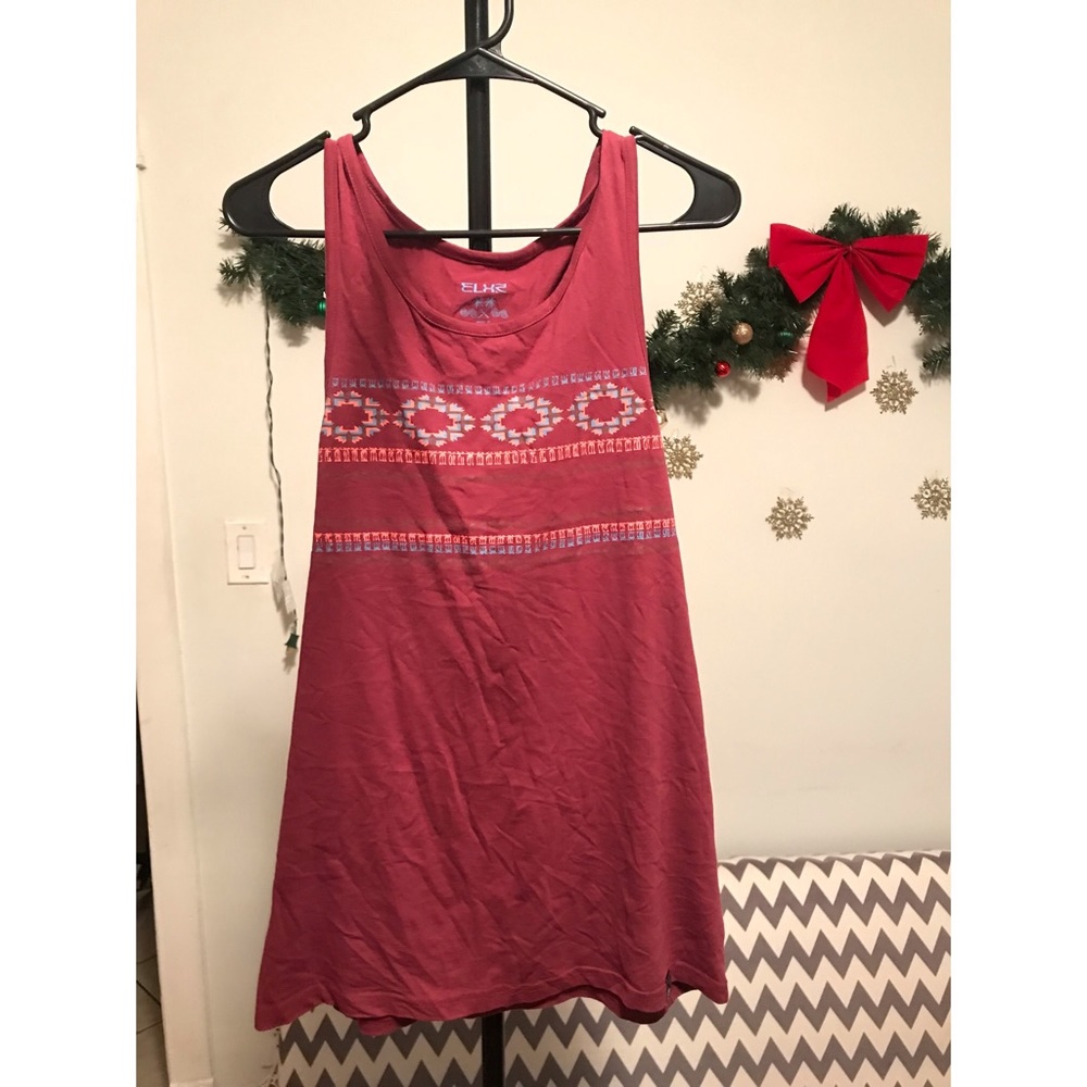 Burgundy Tank Top